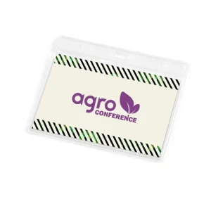 G93357 FORSYTH. Porta badge orizzontale